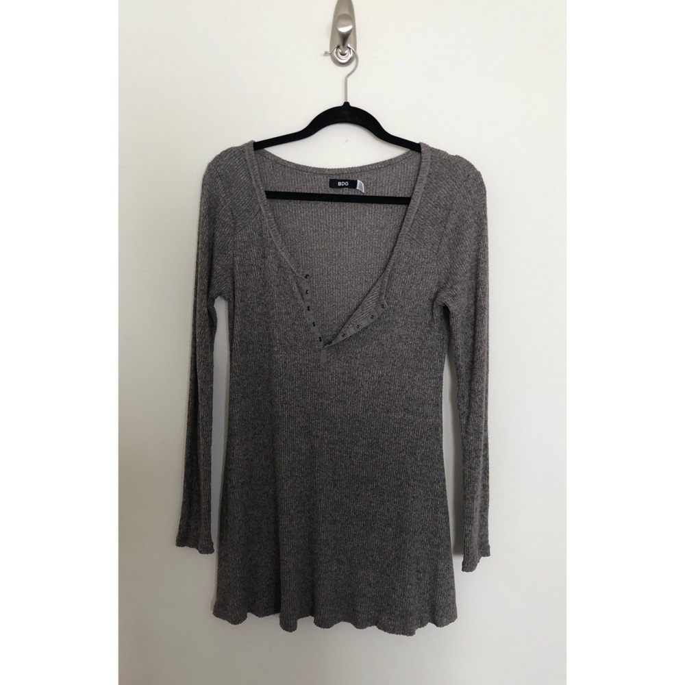 Long sleeve sweater dress